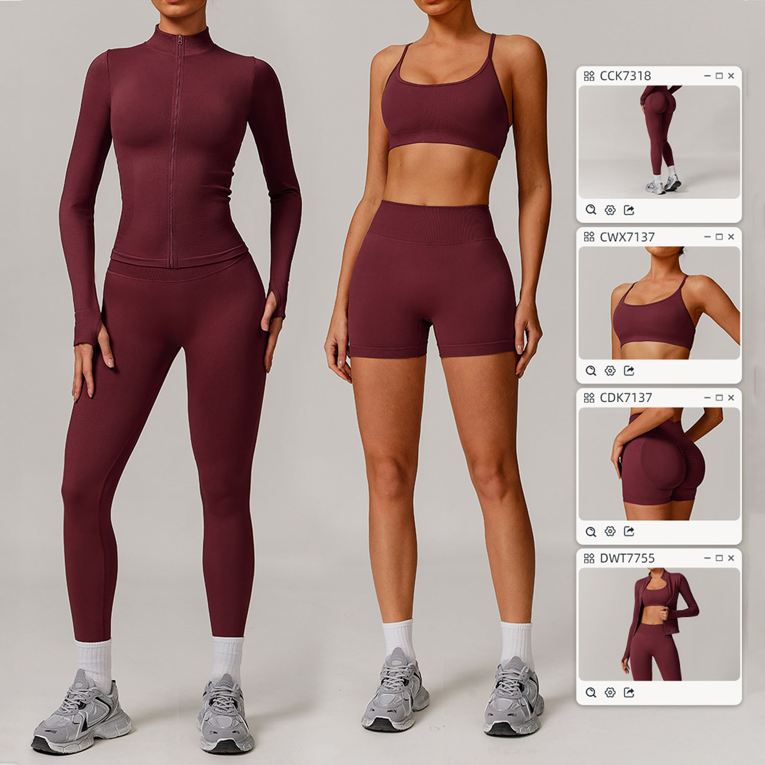 Custom High Quality Wholesale Gym Wear Seamless Beautiful Back Yoga Set for Women Running Quick Drying Tight Softness Sport Set