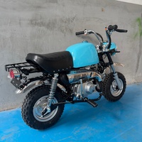 Moto tout-terrain neuve sans balais 125cc 4 temps refroidie par air avec démarrage électrique, freins à disque CE et pneus de 10 pouces