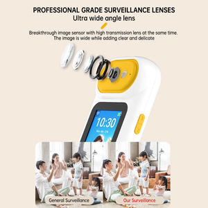 كاميرا مراقبة الأطفال Wistino واي فاي داخلية بدقة 3 ميجابكسل تدور 360 درجة مع كشف الحركة وإنذار ومكالمات فيديو لأمن المنزل - Product Image 4