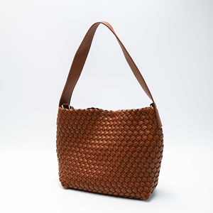2025 nouveauté mode vente chaude PU tissé <span class=keywords><strong>sac</strong></span> fourre-tout <span class=keywords><strong>pour</strong></span> les femmes multi-fonction épaule, bandoulière <span class=keywords><strong>sac</strong></span> <span class=keywords><strong>à</strong></span> <span class=keywords><strong>main</strong></span> - Product Image 3