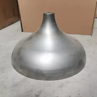 Pieds de table à thé en acier inoxydable sur mesure, couvercle conique en métal filé, tube robuste, usine OEM
