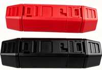 Connecteur anti-étincelles QS12H, courant 250A, plaqué or, prise mâle-femelle pour drone UAV, vélo électrique, batterie lithium, stockage d'énergie