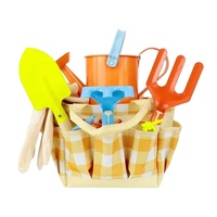 Ensemble d'outils de jardinage floraux pour enfants Jouets de sable de plage avec truelle et fourchette pour le jardinage et les jeux en plein air Kit de jardinage