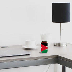 Manchons de tasse en néoprène personnalisés avec drapeau de Jordanie, réutilisables, pour tasse à thé, gaine de tasse à thé, sous-verre promotionnel personnalisable pour les boissons - Product Image 4