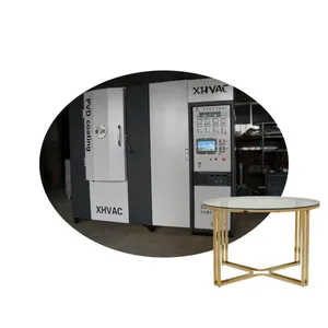 XHVAC ריהוט מתכת PVD מכונת ציפוי ואקום מחיר ידיות דלתות מכונת ציפוי טיטניום