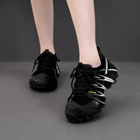 Chaussures décontractées à lacets pour femmes, à semelle épaisse et bout rond, marque privée, fournisseur de fabrication de chaussures OEM ODM