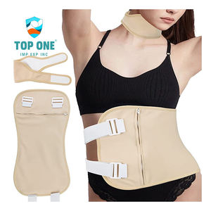 Almohadillas de correa ajustable Top One, franela de algodón orgánico reutilizable alrededor del pecho, envoltura para el estómago, paquete de aceite de ricino - Product Image 1