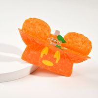 HONEY Mouse Pince à griffes citrouille Accessoire pour cheveux Halloween 11cm Large Pince à cheveux Mickey pour femmes