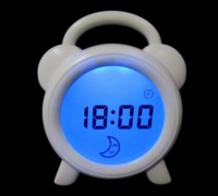 Réveil de formation pour lapin, alarme de sommeil, veilleuse, 7 niveaux