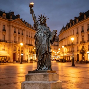 <span class=keywords><strong>Estatua</strong></span> Decorativa de la <span class=keywords><strong>Estatua</strong></span> de la <span class=keywords><strong>Libertad</strong></span> en Bronce, Color Personalizado, para Exteriores, Proceso de Fundición, <span class=keywords><strong>Diseño</strong></span> Religioso Feng Shui, Impresión Offset - Product Image 5