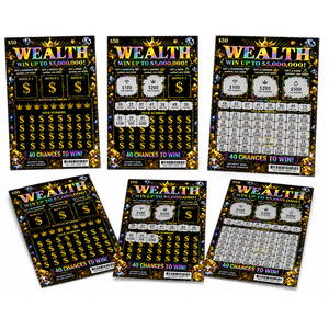 Eco-Friendly Scratch Card Suppliers Custom Scratch Off Ticket Printing Lottery Tickets - Product Image 6