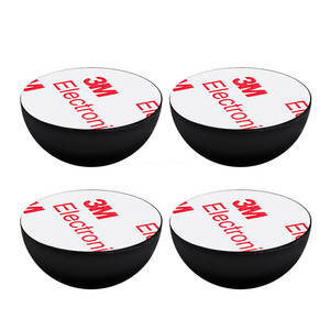 Nouveaux produits d'usine : Patins isolants anti-vibrations en caoutchouc de gel de silice <span class=keywords><strong>platine</strong></span> de 1,25 pouce - Product Image 5