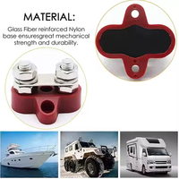 Jonction de puissance de bornier de barre omnibus M8 robuste pour la borne de batterie de bateau de camion de RV de voiture