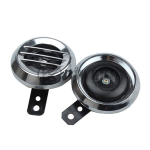 Nuevo altavoz de bocina redondo impermeable de sirena Universal de 60V para bocina de bicicleta eléctrica motocicleta ATV Go-Kart Scooter bocina fuerte - Product Image 1