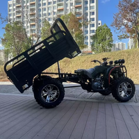 Quad agricole commercial 200cc monocylindre refroidi par liquide pour adulte tout-terrain