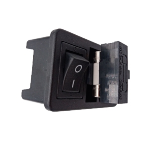 Nhập điện mô-đun en60320 C14 + duy nhất fuseholder + Rocker chuyển đổi kết nối 250V 10A IEC AC Ổ cắm điện - Product Image 5