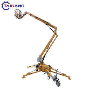 Plateforme élévatrice à flèche télescopique tractable haute portée 60 pieds, alimentée au diesel, pour travaux <span class=keywords><strong>de</strong></span> construction - Product Image 2