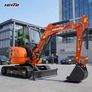 Mini Excavadora EPA 5 de 1 Tonelada, 2, 3.5 Toneladas, Excavadora Compacta Pequeña para Maquinaria de Construcción Agrícola - Product Image 4