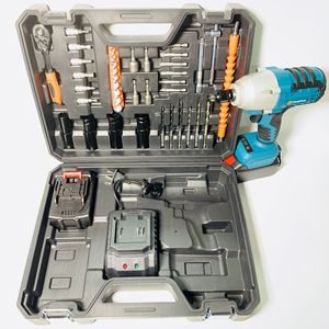 Chuyên nghiệp 320nm mô-men xoắn cao lithium cờ lê không dây điện tác động cờ lê không chổi than điện cờ lê Bộ công cụ xe công cụ - Product Image 2