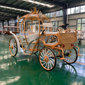 Carruaje de Cenicienta en Venta, Transporte Especial, Carruaje de Fantasía de Princesa Calabaza, Carruaje Eléctrico en Venta - Product Image 3
