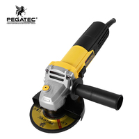 Meuleuse d'angle électrique industrielle filaire avec interrupteur à gâchette puissant de 800 W et disque de meulage inclus