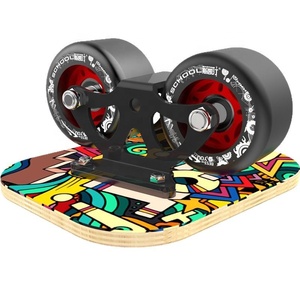 <span class=keywords><strong>Planche</strong></span> à roulettes de drift en aluminium et bois d'érable, plaque plate, <span class=keywords><strong>longueur</strong></span> 16,8 cm, charge maximale 500 kg, <span class=keywords><strong>planche</strong></span> de drift freestyle pour adulte - Product Image 5