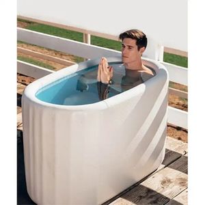 <span class=keywords><strong>Baignoire</strong></span> gonflable Aftersea avec refroidisseur d'eau 0,5 CV, vente chaude, <span class=keywords><strong>baignoire</strong></span> à glace blanche, 2 personnes, grande taille XXL, <span class=keywords><strong>baignoire</strong></span> à glace portable avec couvercle - Product Image 1