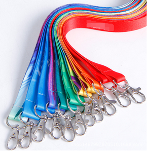 Cordones de Poliéster Impresos Personalizados, Transferencia Térmica Digital, Serigrafía, Regalos Promocionales, Accesorios con Gancho, Múltiples Anchos y Colores - Product Image 1