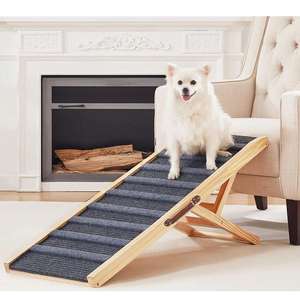नाखून खरोंच के लिए निर्माता थोक ऊंचाई समायोज्य फोल्डेबल डॉग रैंप - Product Image 1