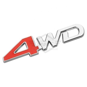 Accesorios de Estilo para Automóviles, Emblema de Metal para Automóviles con Tracción en las Cuatro Ruedas 4WD 4x4, Insignia con Logotipo para Ford, BMW, Audi, <span class=keywords><strong>Toyota</strong></span>, <span class=keywords><strong>Jeep</strong></span>, <span class=keywords><strong>FJ</strong></span> <span class=keywords><strong>Cruiser</strong></span> - Product Image 4