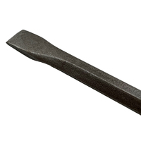 Ciseau à pierre plat 300x18 avec protège-main et poignée de protection, ciseau de maçonnerie robuste pour la rupture de béton et de briques, outil de ciselage manuel