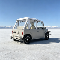 Gökkuşağı EEC Sertifikalı Yeni Tasarım Lityum Bataryalı 4 Kişilik Elektrikli Moke Plaj Arabası 96V Orijinal Versiyon Moke Otomobil