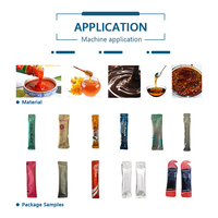 Automatische VFFS-machine voor het verpakken van onregelmatig gevormde zakjes met shampoo, saus, ketchup, honing, sap, jam, sportgel en energiegel.