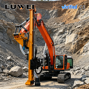 Equipo de perforación de fondo de pozo duradero para excavadora de orugas, diámetro de perforación de 500 mm, profundidad máx. de 70 m para anclaje en minería a cielo abierto - Product Image 2