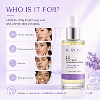 Sérum Éclaircissant Multi-Action Personnalisé à Marque Blanche : Niacinamide 1%, Alpha Arbutine 2%, Acide Kojique 2% pour Correction des Taches Brunes et Éclat de la Peau