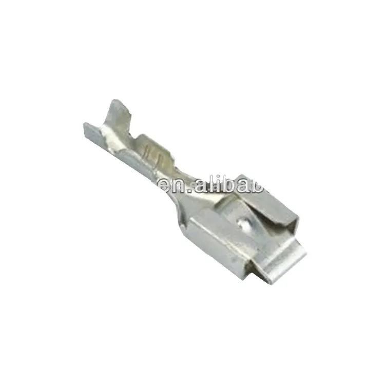 Wire crimp terminal for stamp spade stainless lugs DJ621-F6.3A-B non-insulated clip terinal crimp stainless steel ring terminal