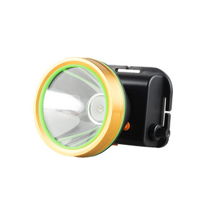 Lampe frontale LED rechargeable, étanche, à intensité variable, pour la pêche, portable, avec luminosité réglable, pour une utilisation en extérieur - Product Image 1