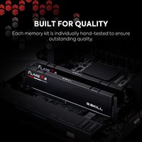 Flare Series DDR5 RAM 32GB (2x16GB) 6400MT/s CL32-39-39-102 1.40V Server Memory UDIMM Matte Black