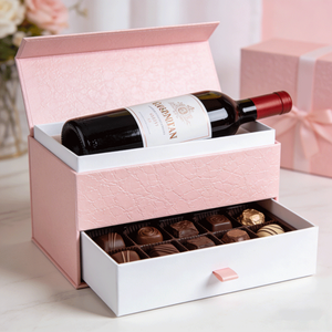 Caja de Regalo para Chocolate y Sushi con Diseño de Logotipo Personalizado, Materiales Reciclados Ecológicos, Forro de Esponja, Cartón Rígido Cuadrado - Product Image 2