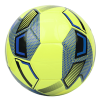 Ballon de football Aiju en TPU, taille 5, personnalisable, cousu à la machine, pour sports de plein air, vente en gros