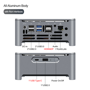 Ordinateur de Bureau De jeu 9Th Gen Intel Core I9 I7 8750H I5 4K Windows 10 2 * Ddr4 NVME M.2 Dp Type C Gamer Mini Pc - Product Image 6