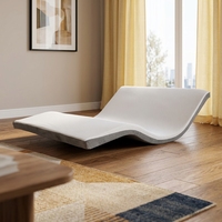 Matelas en mousse à mémoire de gel en gros d'usine pour lit réglable Matelas de refroidissement avec une bonne haleine matelas double haute densité