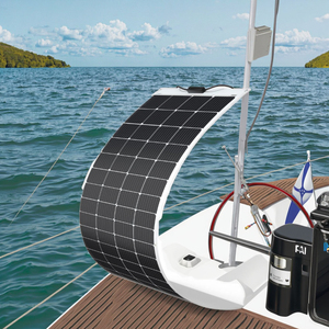 Panneau solaire flexible monocristallin 210W à découpe aléatoire, conception OEM pour moteur marin, voiture, éclairage public, système de stockage domestique - Product Image 3