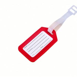 Etiqueta de Equipaje de PVC Resistente, Personalizada con el Número de Habitación, para Hoteles |   Accesorio de Viaje Promocional - Product Image 1