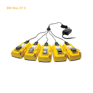 เครื่องตรวจจับการรั่วไหลของก๊าซหลายชนิด BW Pump Yellow Technologies Gas Alert XT-00HM-Y-NA สำหรับอุตสาหกรรมและห้องปฏิบัติการ ตรวจจับก๊าซไวไฟ H2S CO - Product Image 1
