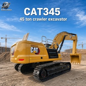 Excavatrices d'occasion Cat 345 de 45 tonnes à bas prix, avec cabine, garantie 1 an, pour travaux en carrière, en stock. - Product Image 1