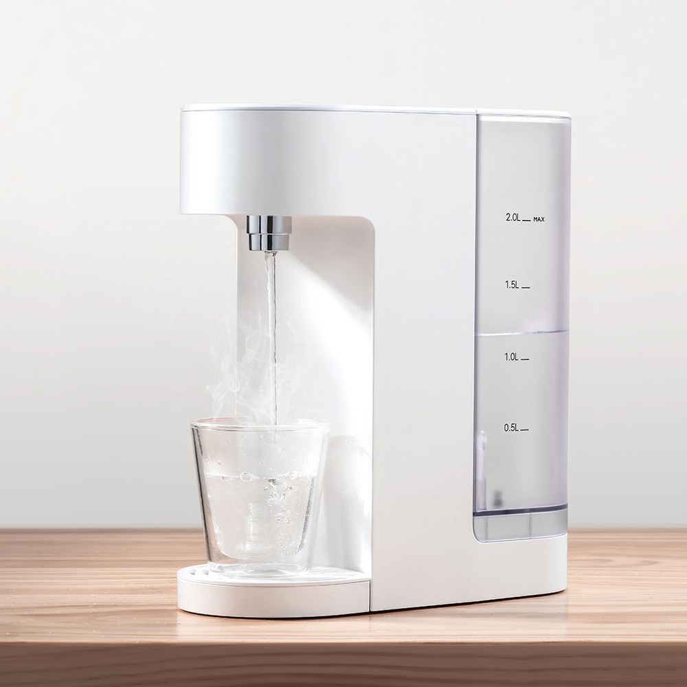 Диспенсер для воды Xiaomi Viomi, настольный дозатор для горячей воды с мгновенным нагревом, 2 л, бар для воды, детский Подогрев молока, питьевой