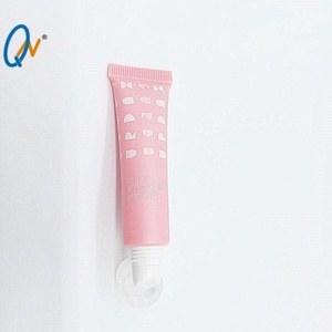 Tubes souples en PE pour emballage cosmétique : Tubes personnalisés roses pour gloss, crème contour des yeux et rouge à lèvres, avec impression sérigraphique – Vente en gros - Product Image 6