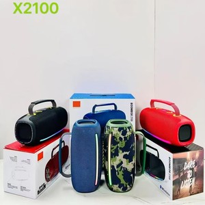 ลำโพงพกพา Box2100 กำลังขับสูง เสียงเบสหนักแน่น ลำโพงบูมบ็อกซ์สำหรับงานปาร์ตี้กลางแจ้ง วิทยุ FM ช่องเสียบ USB ขายส่ง - Product Image 2