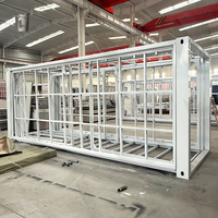 Conteneur minimaliste en forme de capsule spatiale S355 pour studio d'artiste